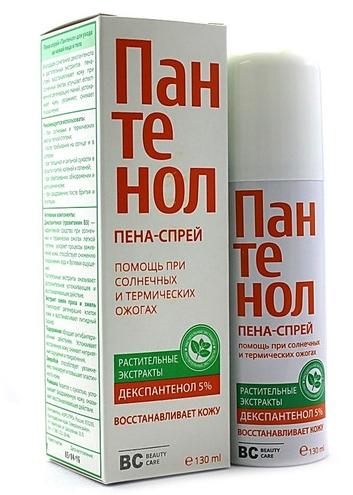 Пантенол пена-спрей для лица и тела 130 мл