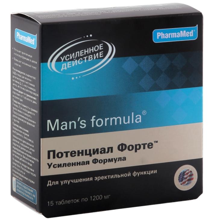 Мен-с формула Потенциал Форте таб.: 15 шт.