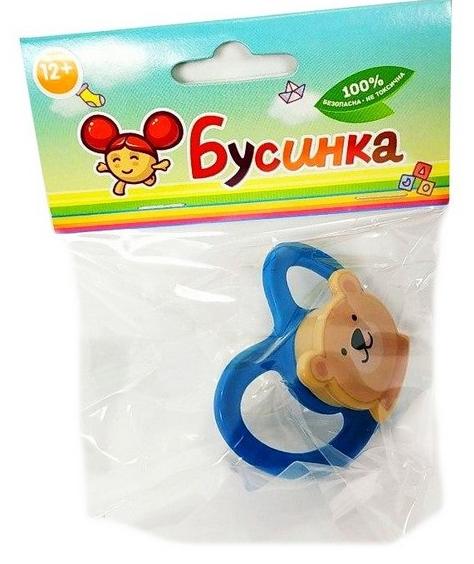 Пустышка "Животные" силик.с прикус. 6-12мес. (425) (Р)