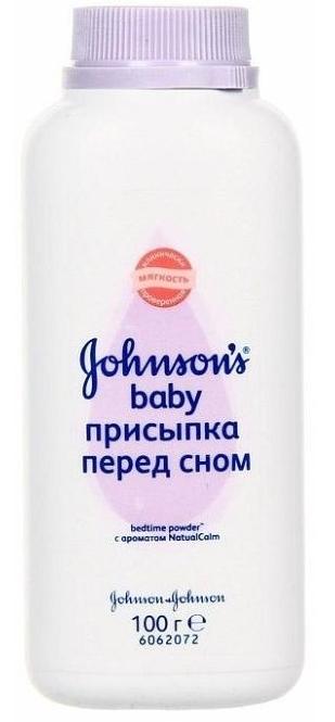 Дж.Бэби Присыпка Перед сном 100г (Р)