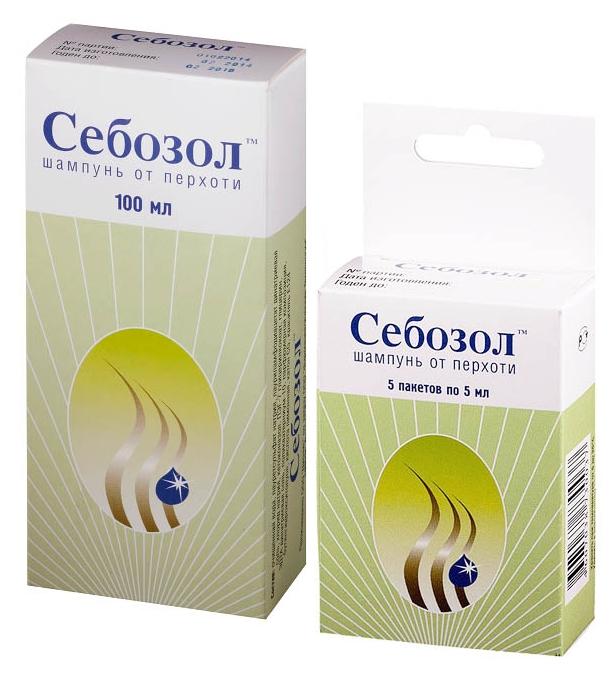 Шампунь Себозол от перх.100мл+Себоз.5мл N5 (Р)