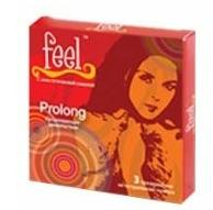 Презервативы Feel Prolong (продлевающие удовольствие) № 3
