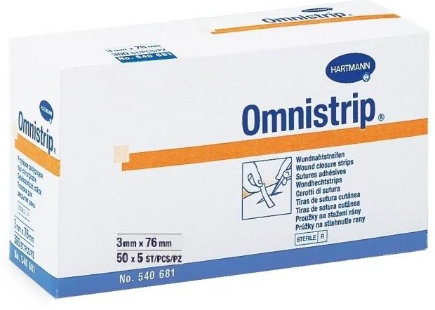 Пласт.-полос.Omnistrip 3х76мм N5 д/закрытия раны (Р)