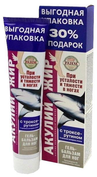 Гель-бал. АкулЖир д/ног 125мл с троксерутином (Р)