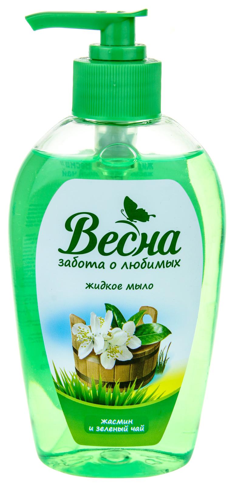 Весна Мыло жидкое Жасмин и Зеленый Чай 280 г