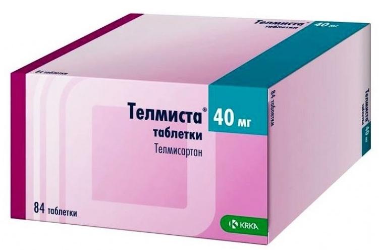 Телмиста таб. 40мг N84 (Р) (Микардис)