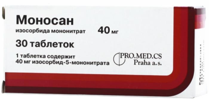 Моносан таб. 40мг N30 (Р)#