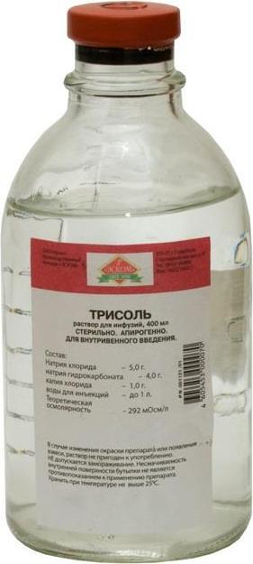 Р-р Трисоль 400мл стекл.(Эском) (Р)