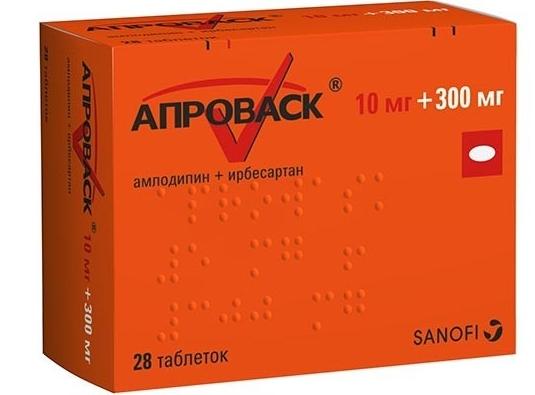 Апроваск таб.п/о 10мг+300мг N28 (Р)