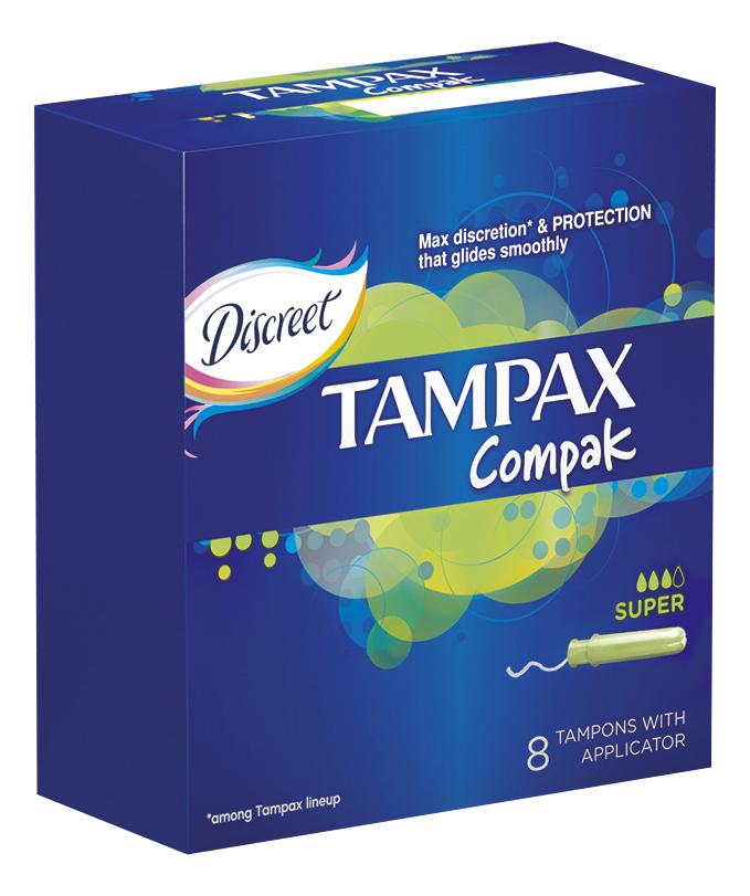 Тампоны Тампакс Compak Super № 8
