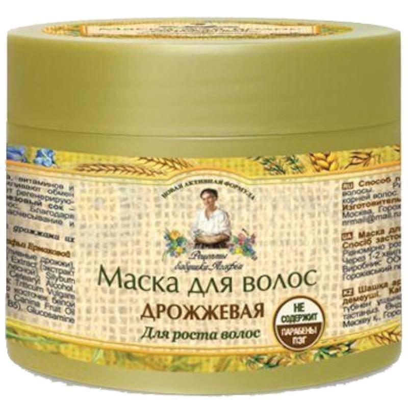 РБА Маска для волос дрожжевая для роста волос 300мл