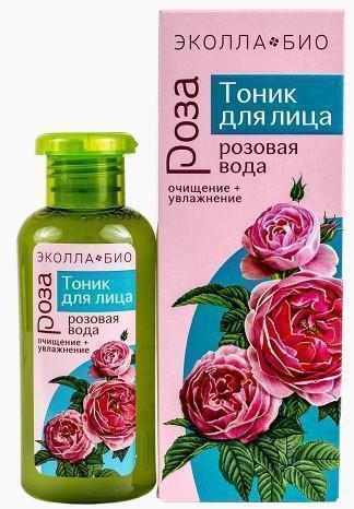ЭколлаБио Тоник для лица розовая вода 120 мл