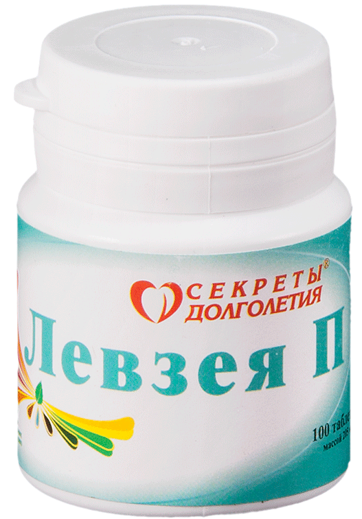 Левзея П таб. 205мг N100 (Р) (ПТ)