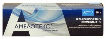 Амелотекс гель 1% 30г (Р)