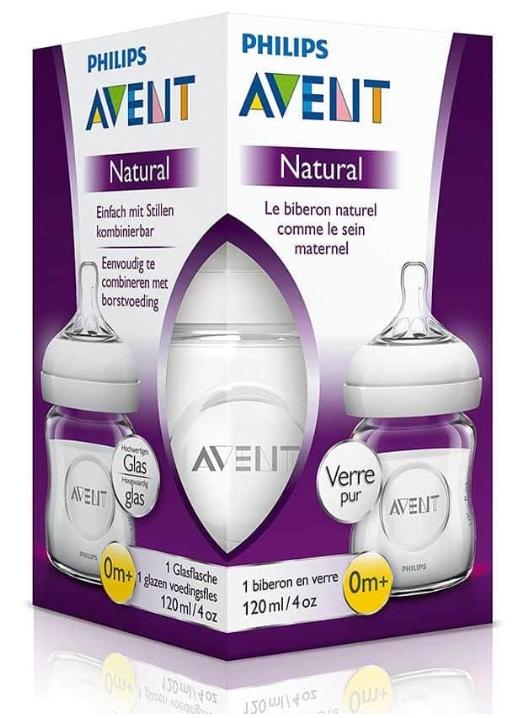 AVENT Бутыл.стекл.Natural 120мл (930/01) (Р) (НДС20%)