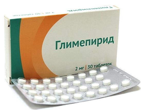 Глимепирид таб. 2мг N30 (Р) Озон