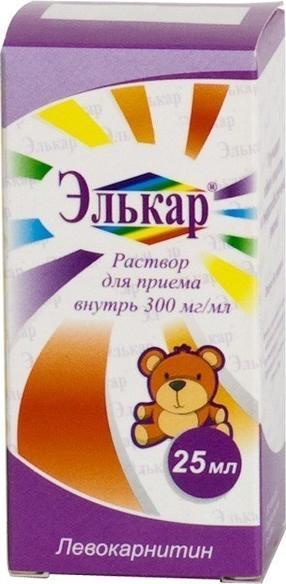 Элькар р-р 30% (300мг/мл) 25мл (Р)