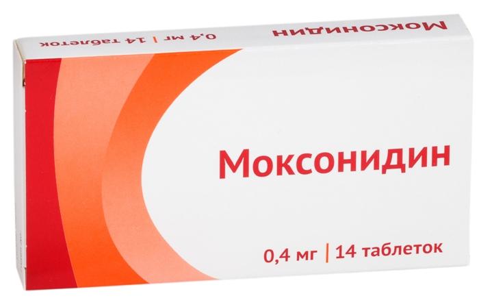 Моксонидин таб. п/о 0.4мг N14 (Р) Озон#