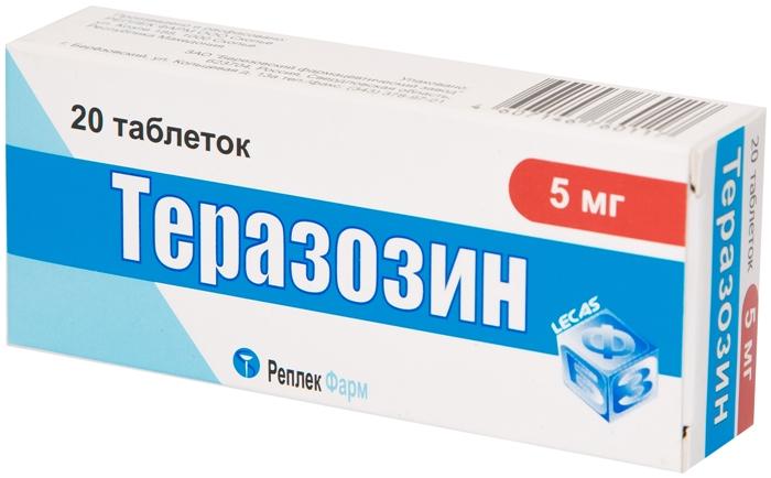 Теразозин таб. 5мг N20 (Р)