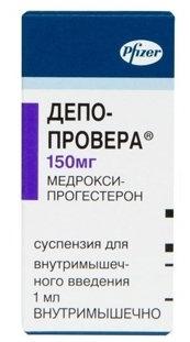 Депо-провера флакон 150 мг/мл 1 мл