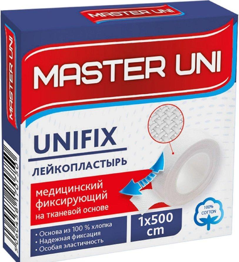 Пластырь ткан.осн. 1х500см рул. Master Uni (Р)