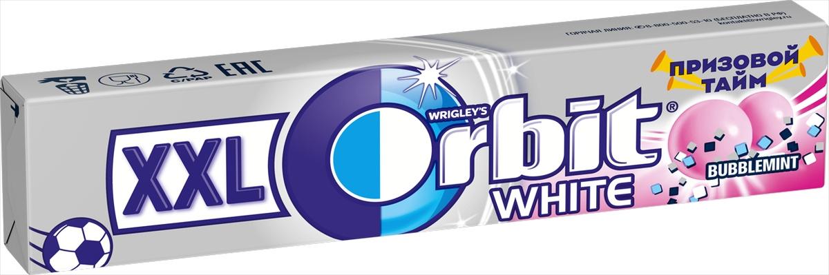 Жевательная резинка Orbit XXL White Bubblemint 20.4 г