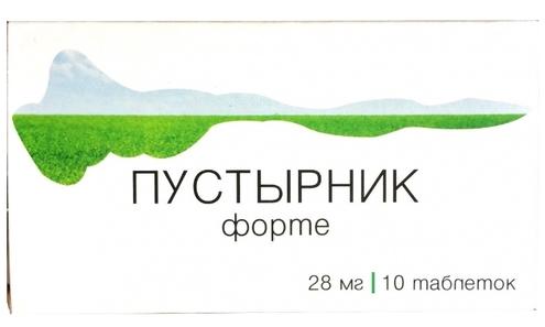Пустырник Форте таб. 28мг N10 (Р) Озон