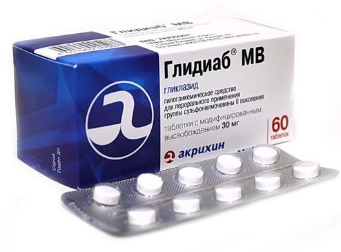 Глидиаб МВ таб. 30мг N60 (Р) (Диабетон)#