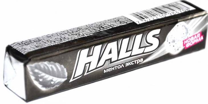 Леденцы Halls Ментол экстра (ПТ)