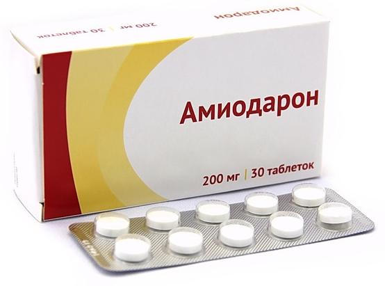 Амиодарон таб. 200мг N30 (Р) Озон#