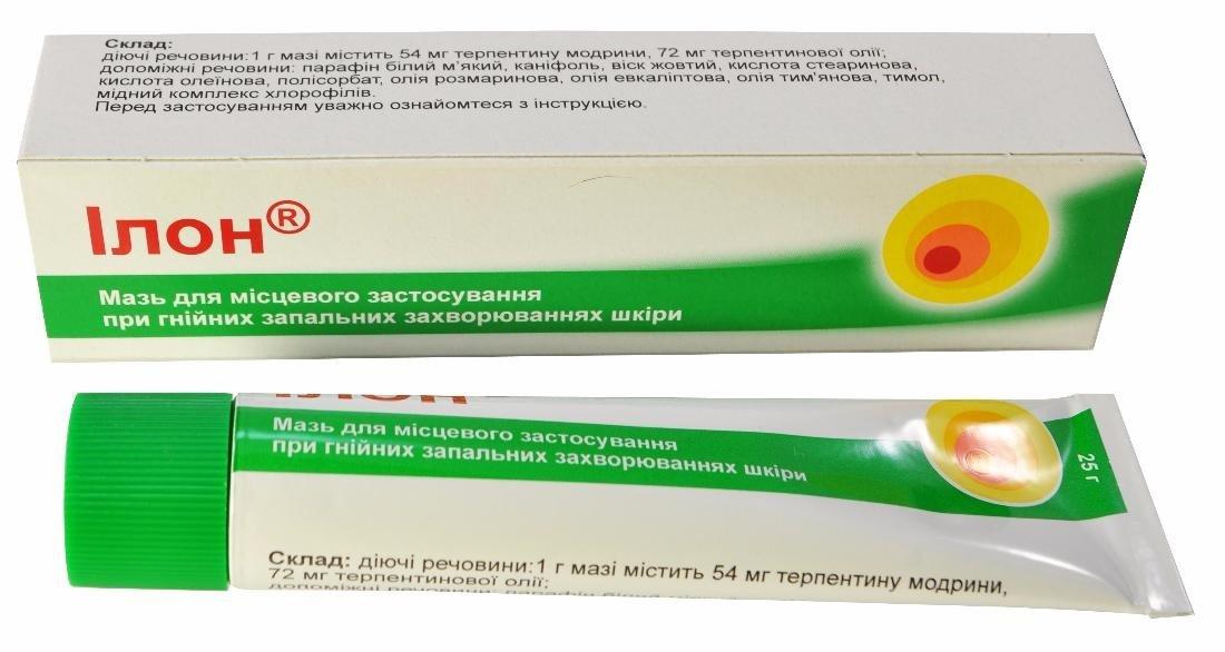 Илон мазь 25 г (туба)