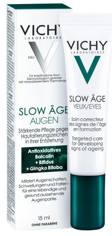 Vichy Slow Age Уход за кожей вокр.гл. 15мл (мешки/синяки)(М9168800)(Р)