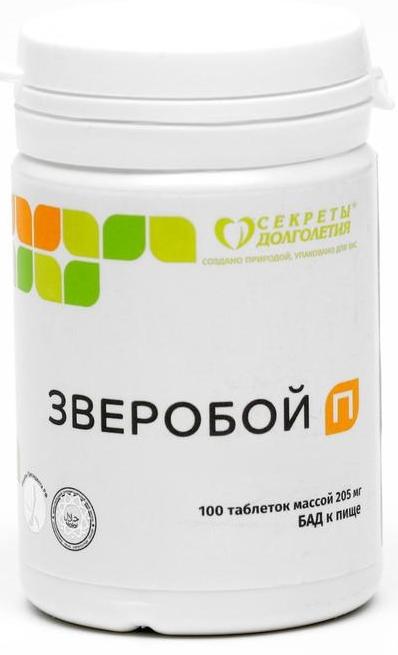 Зверобой П таб. N100 (Р) (ПТ)