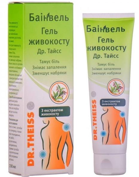 Доктор Тайсс Живокост гель Beinwell 100 мл