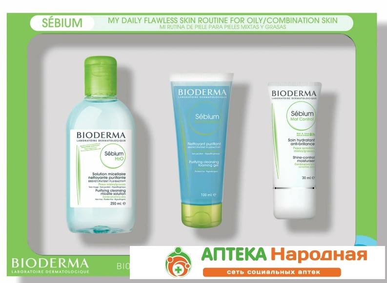 Bioderma Набор Себиум Сенситив