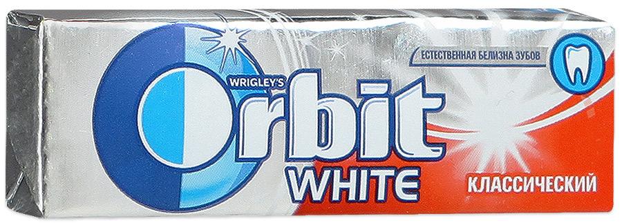 Жевательная резинка Orbit White Классический 13.6 г