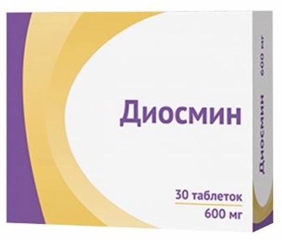 Диосмин таб. п/о 600мг N30 (Р) Озон
