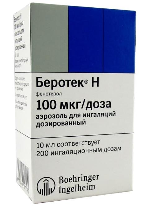 Беротек-Н 100мкг/д.200доз 10мл (Р)