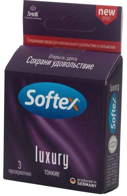 Презерв. Softex N3 Luxury (у/тонкие)(Р)