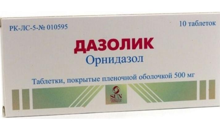 Дазолик таб. 500мг N10 (Р)