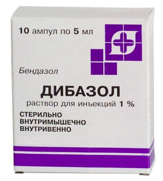 Дибазол 1% 5мл N10 (Р)