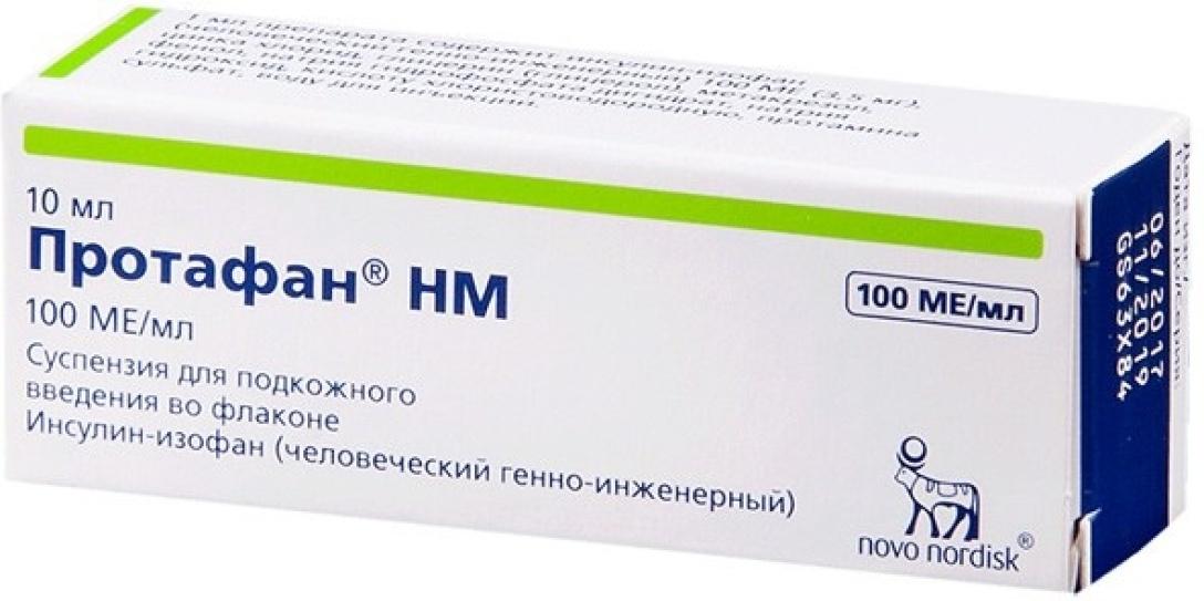 Протафан НМ 100МЕ/мл 10мл (Р)#