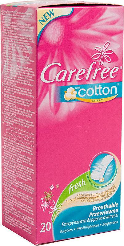 Пр. ежед.Carefree экст. хлопка Normal N20 (Р)