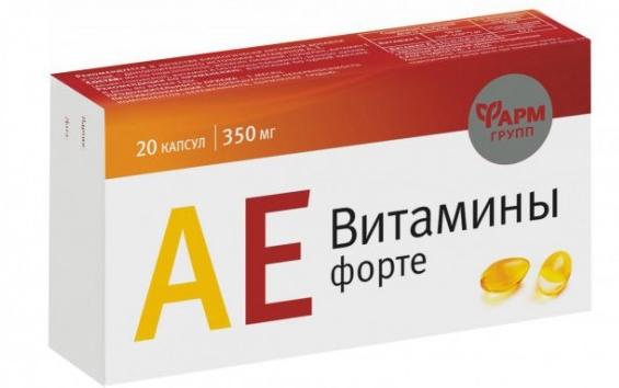 АЕ Витамины Форте капс.: 20 шт.