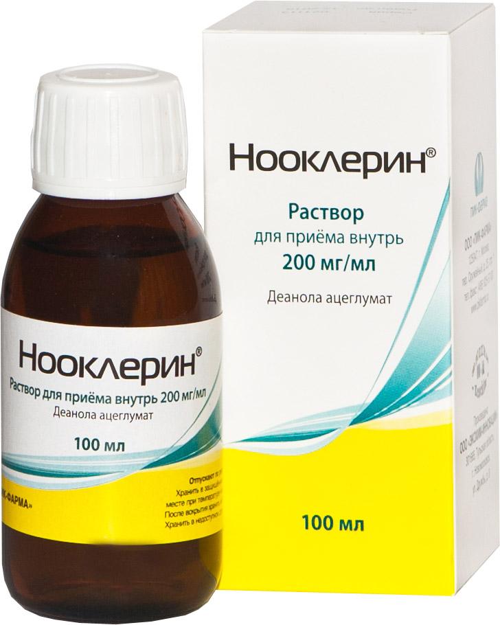 Нооклерин р-р д/внут. прим. 20% 100мл (Р)