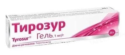 Тирозур гель 25г