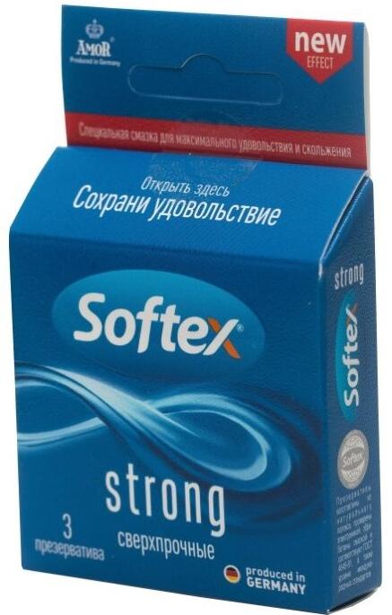 Презервативы Softex Strong (сверхпрочные) № 3