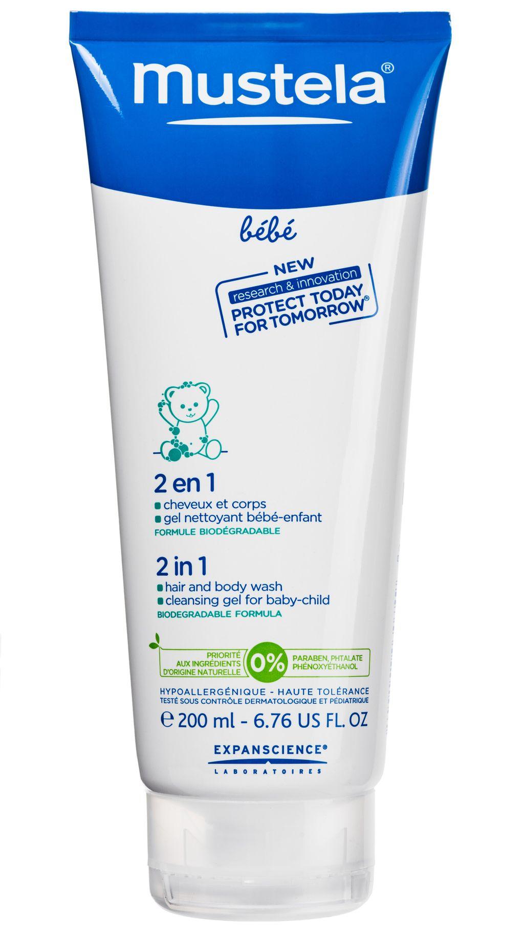 Mustela Гель-шампунь для детей 2в1 200 мл