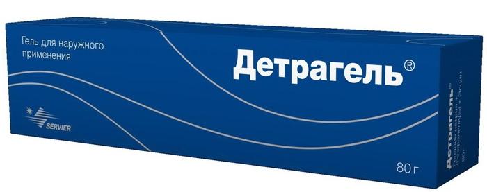 Детрагель гель д/наруж.прим. 80г (Р)