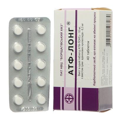 АТФ-лонг таб. 0,1 г: 40 шт.